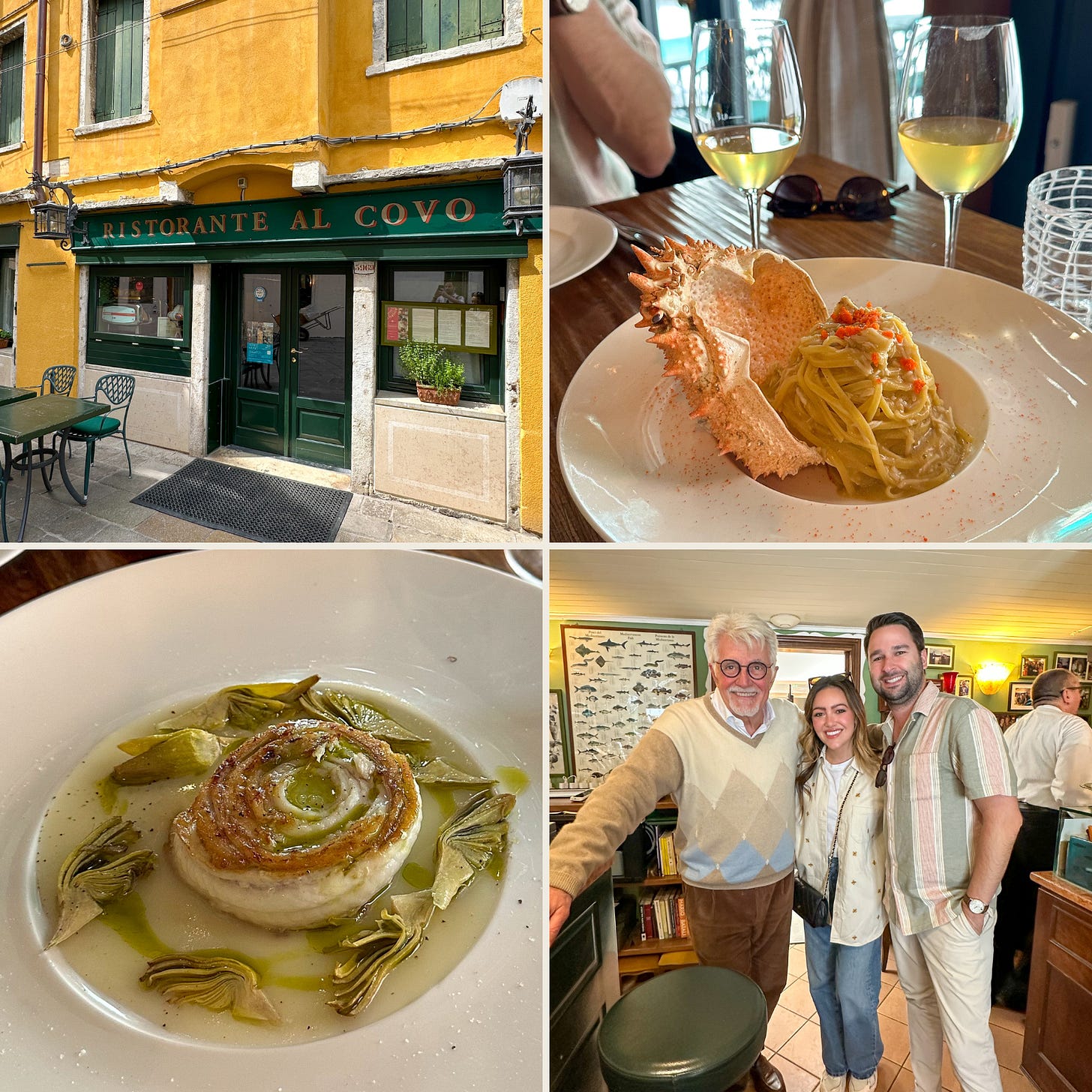 this is a picture of Ristorante al covo restaurant in the best venice travel guide for italy