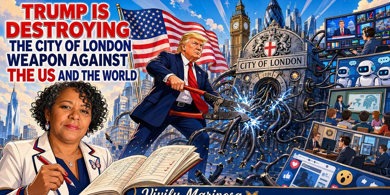Trump Is Destroying the City of London Weapon Against the US and the World