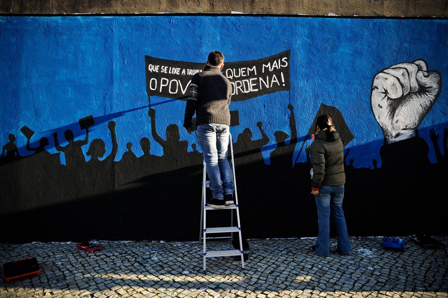 PORTUGAL-ECONOMY-DEBT-FINANCE-PROTEST-GRAFFITI
