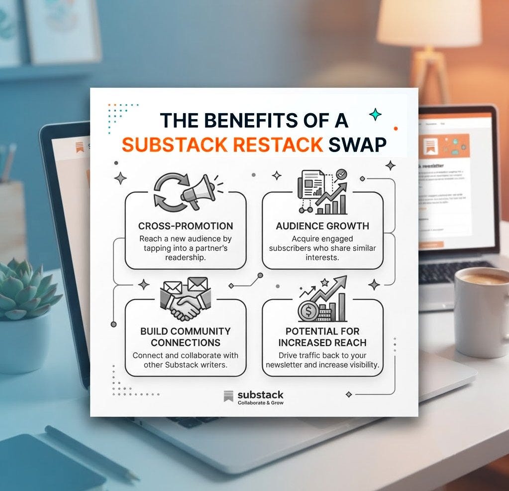 Benefits of a Restack Swap on Substack
