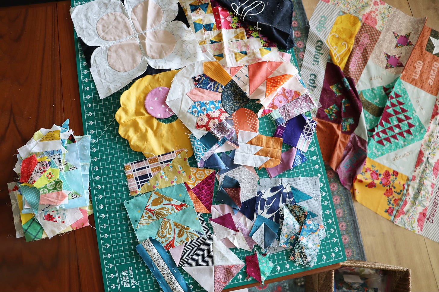 once upon a time - by Rachel LaBour - stitched in color