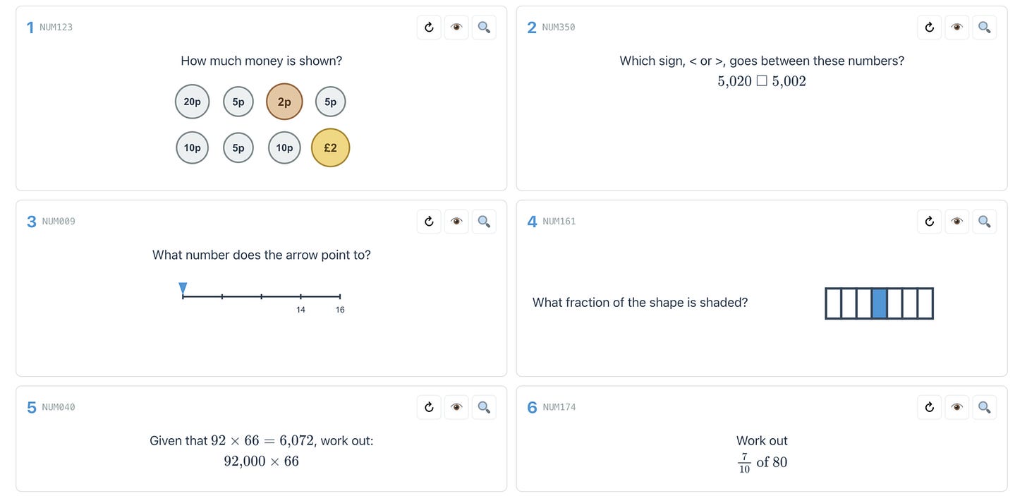 A preview of the Ultimate Retrieval Tool, showing the topic picker and a generated quiz. A preview of the Ultimate Retrieval Tool, showing the topic picker and a generated quiz.