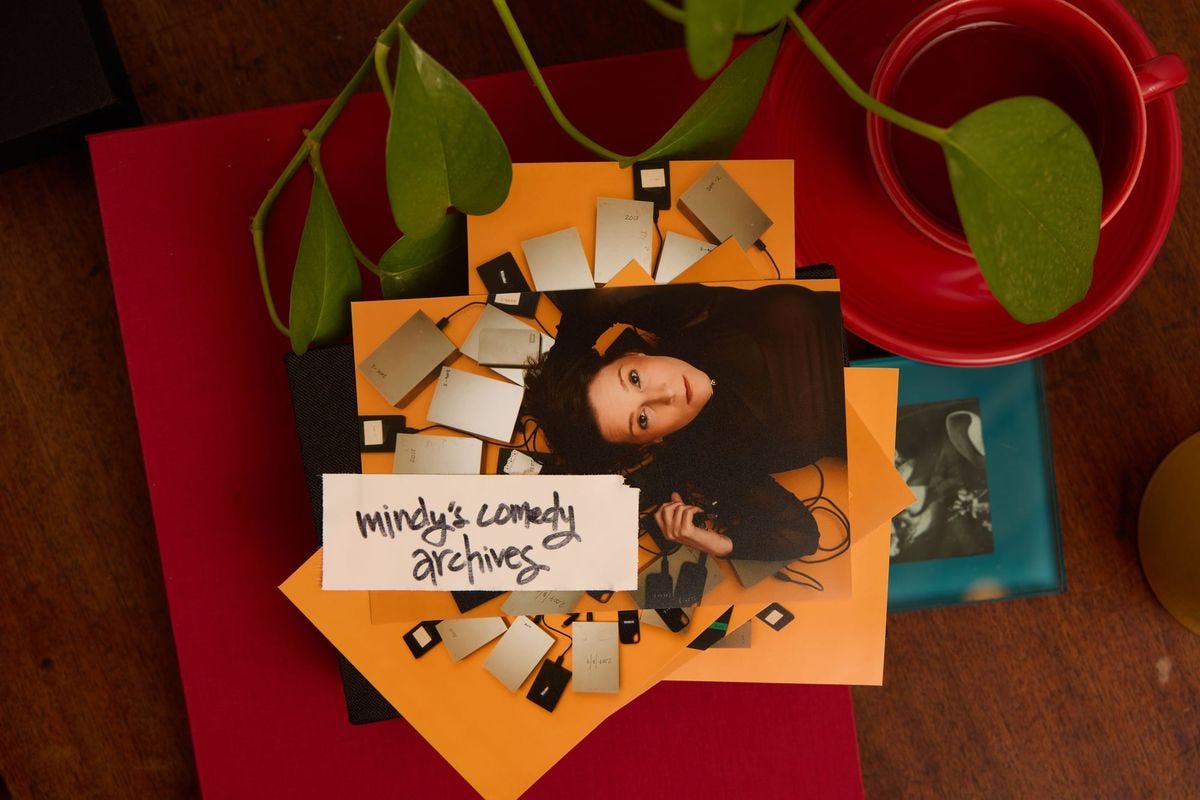 ABOUT MINDY'S COMEDY ARCHIVES ABOUT MINDY'S COMEDY ARCHIVES