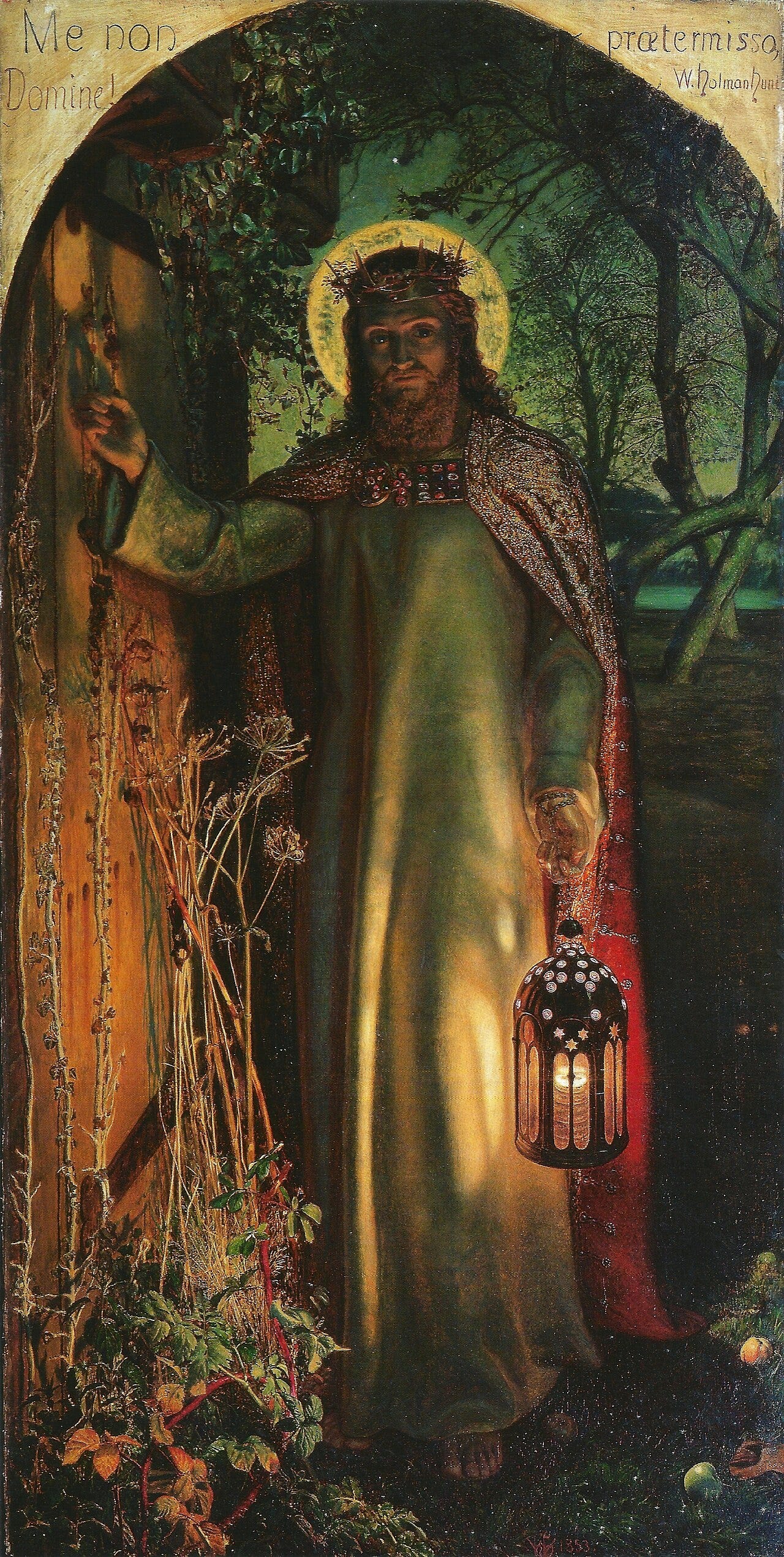 William Holman Hunt, The Light of the World, 1853 William Holman Hunt, The Light of the World, 1853