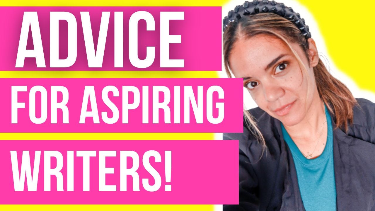 advice for aspiring writers