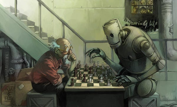 play chess with robot by cuson on DeviantArt
