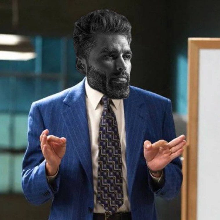 Tokenized GigaChad meme on sol $Giga