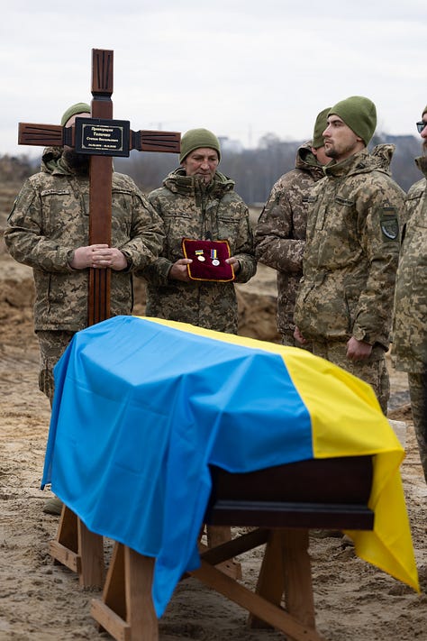 Lviv, Funeral of a Hero