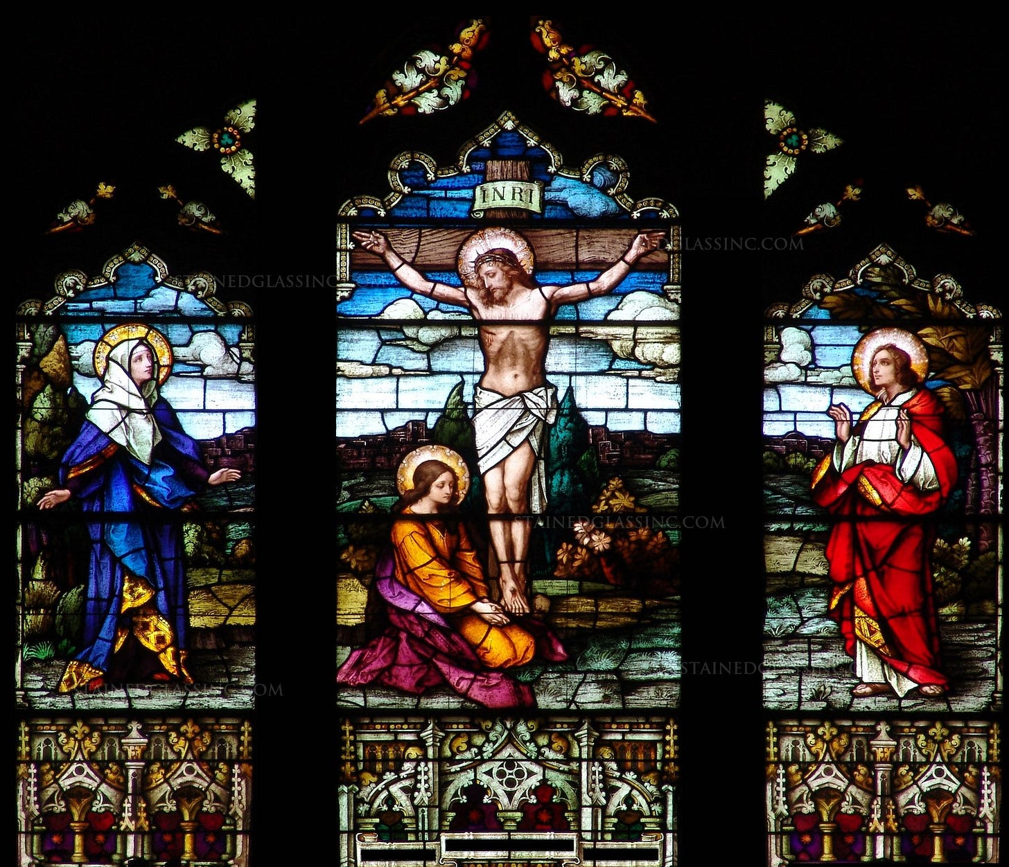 Crucifixion of the Lord (StainedGlass.inc)