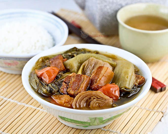 Chai Boey (Mustard Greens Stew) | Malaysian Chinese Kitchen Chai Boey (Mustard Greens Stew) | Malaysian Chinese Kitchen