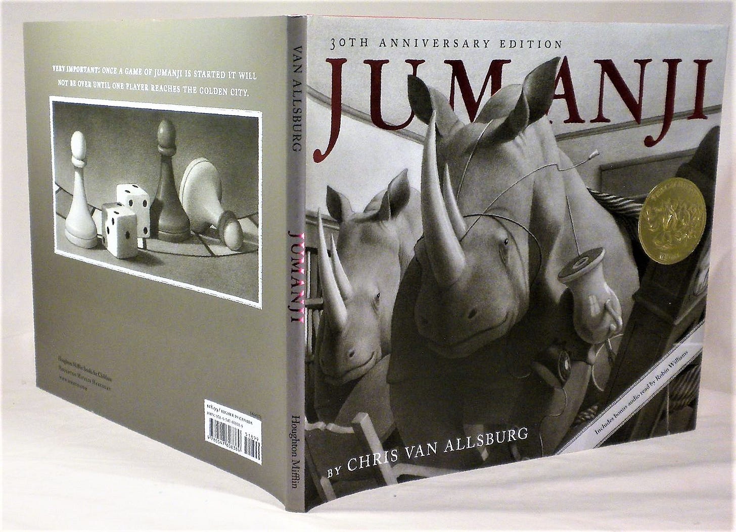 Jumanji by Chris Van Allsburg | Cloth | 2011 | Houghton Mifflin Books for  Children / Houghton Mifflin Harcourt Publishing Company | 9780547608389 |  Biblio