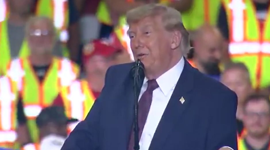 Trump Fantasizes About Muscle Men In Pennsylvania As Republicans Crash And Burn
