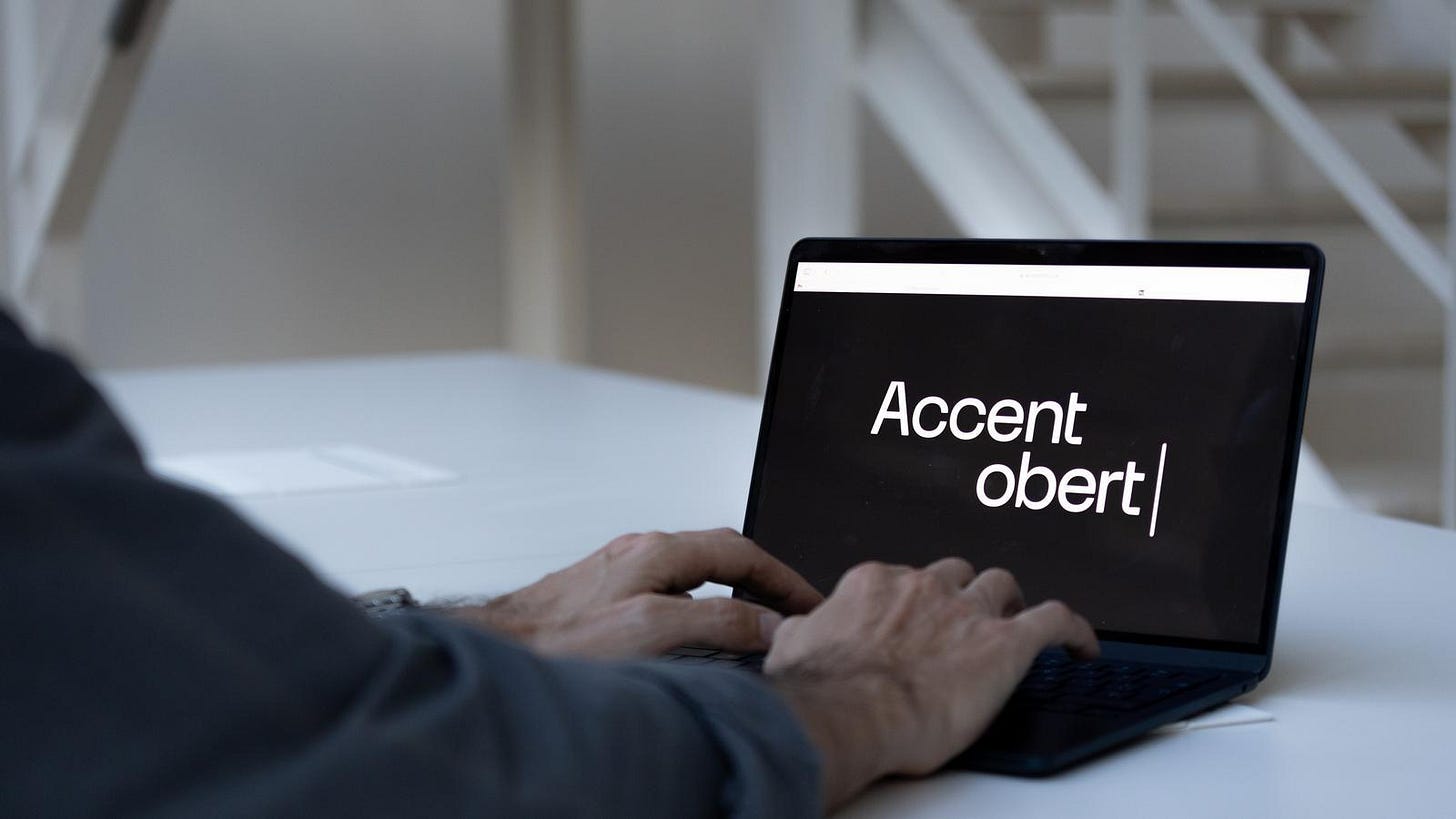 Accent obert