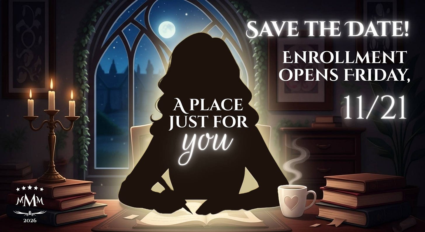 preview of the event with a save the date 11/21