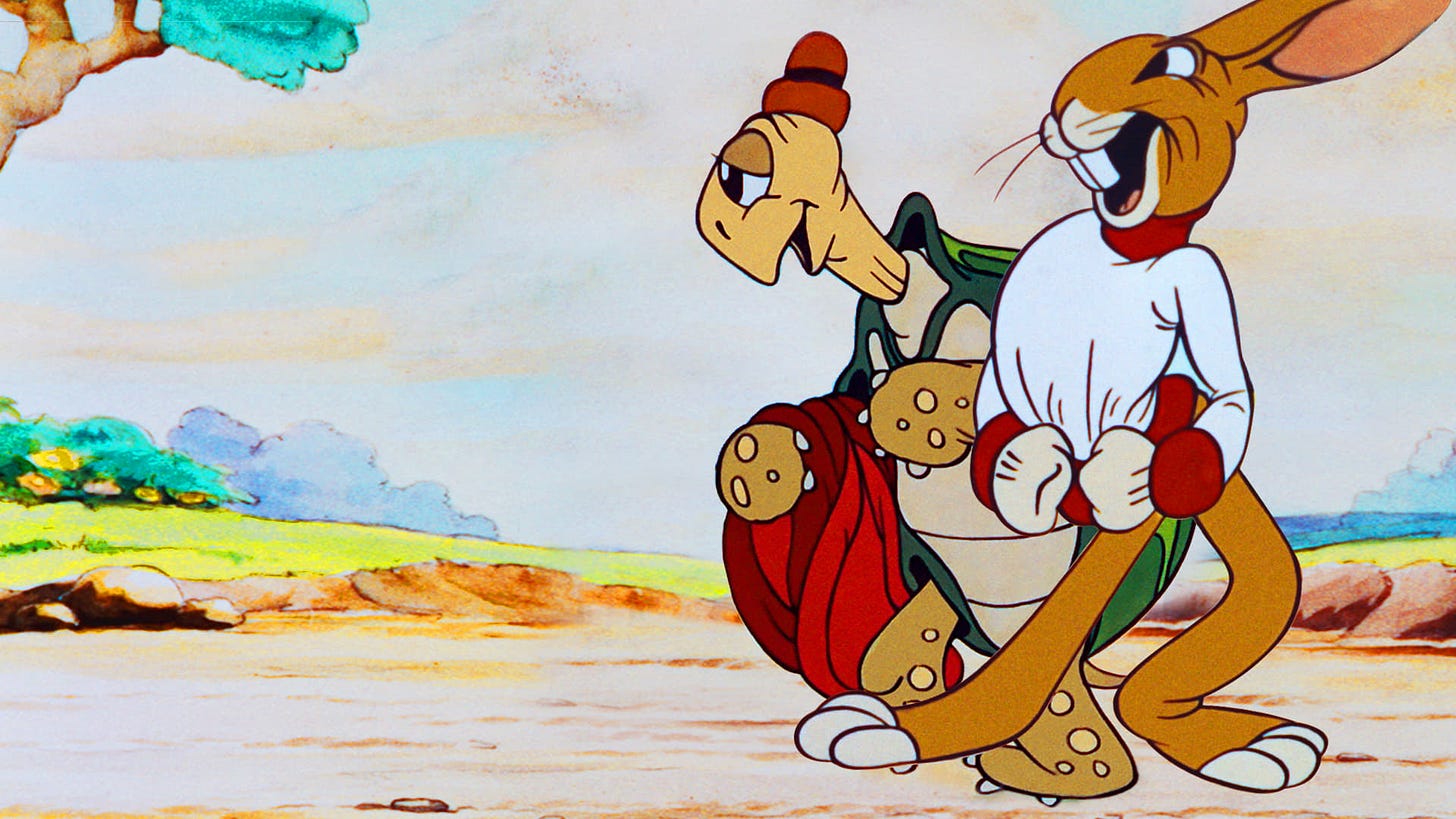 The Tortoise and the Hare (1935) - Backdrops — The Movie Database (TMDB)