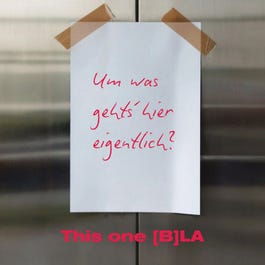 This one (B)LA logo