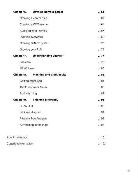 Cover and contents list