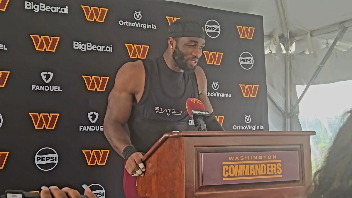 Odafe Oweh's evolution mirrors Commanders defense's fast start in padded practice
