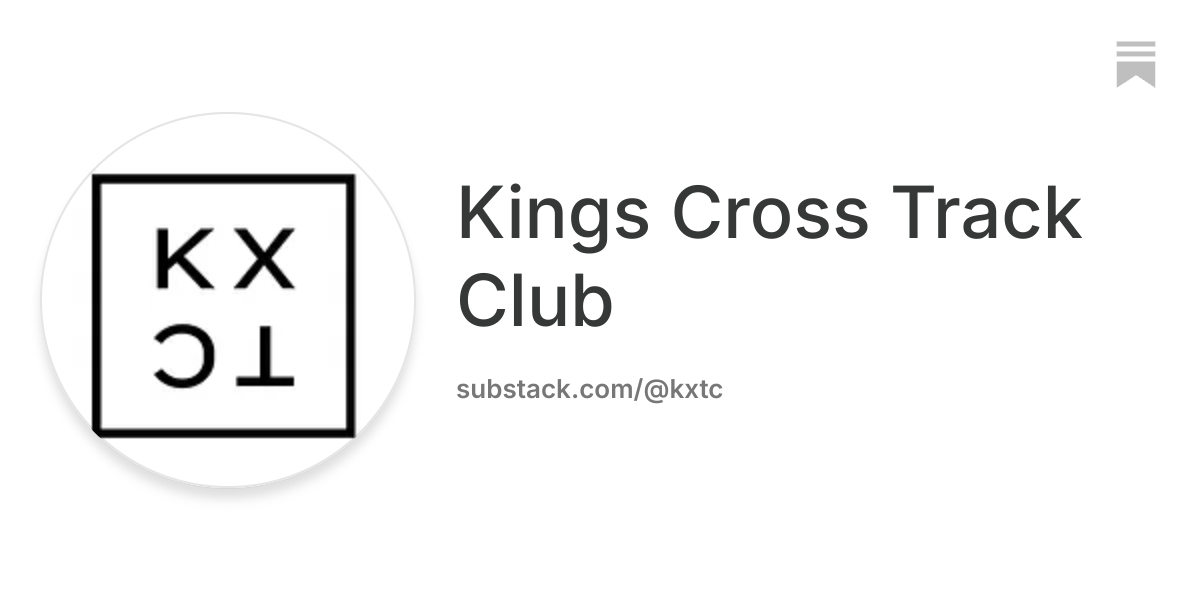 Kings Cross Track Club | Substack