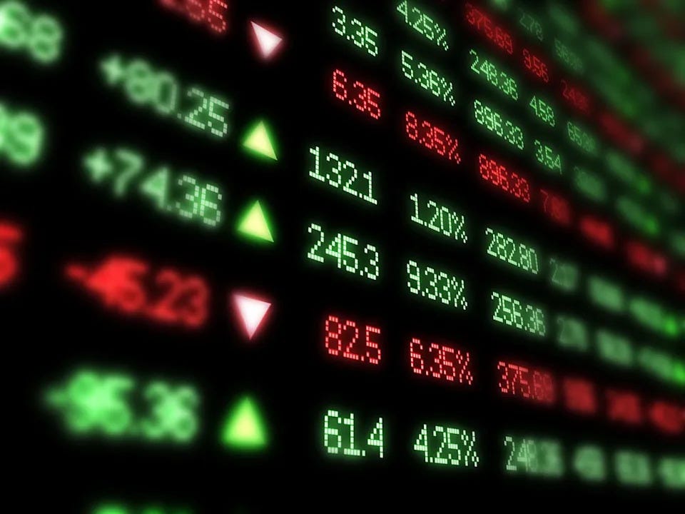 stocks market trading wall street equity  - Shutterstock