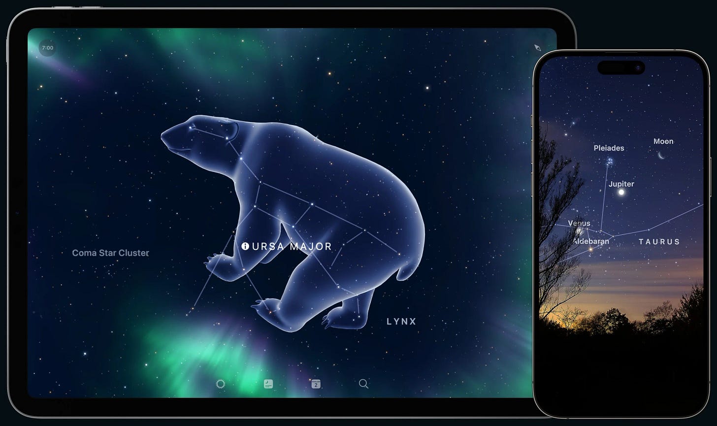 Sky Guide iPhone Duo app Sky Guide iPhone Duo app