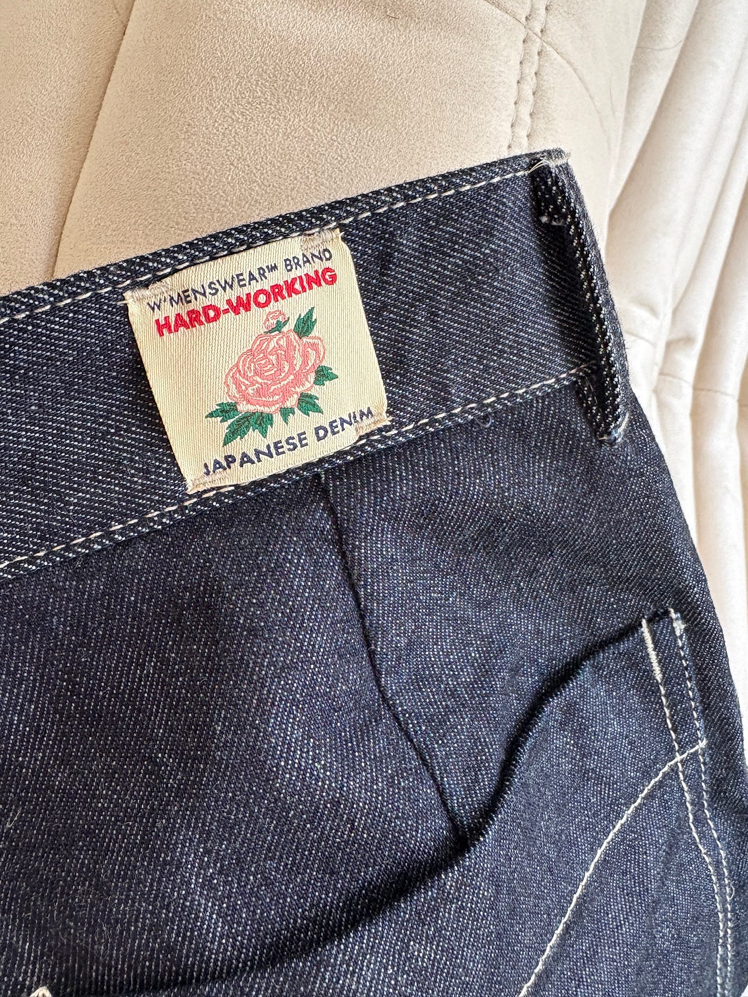 my holy trinity of dark wash jeans - by Viv Chen