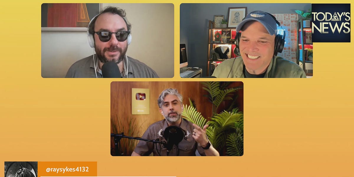 "Today's News" Livestream: The Rumble in the Substack News Jungle