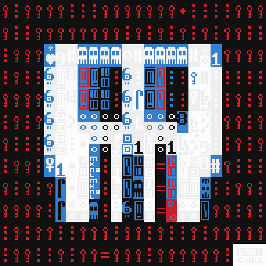 ASCII-SMOLSKULL #146 ASCII-SMOLSKULL #146