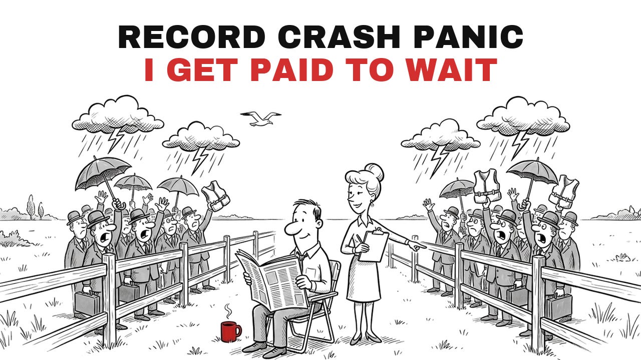 Wall Street Bought Crash Insurance. I Sell It (SPY)