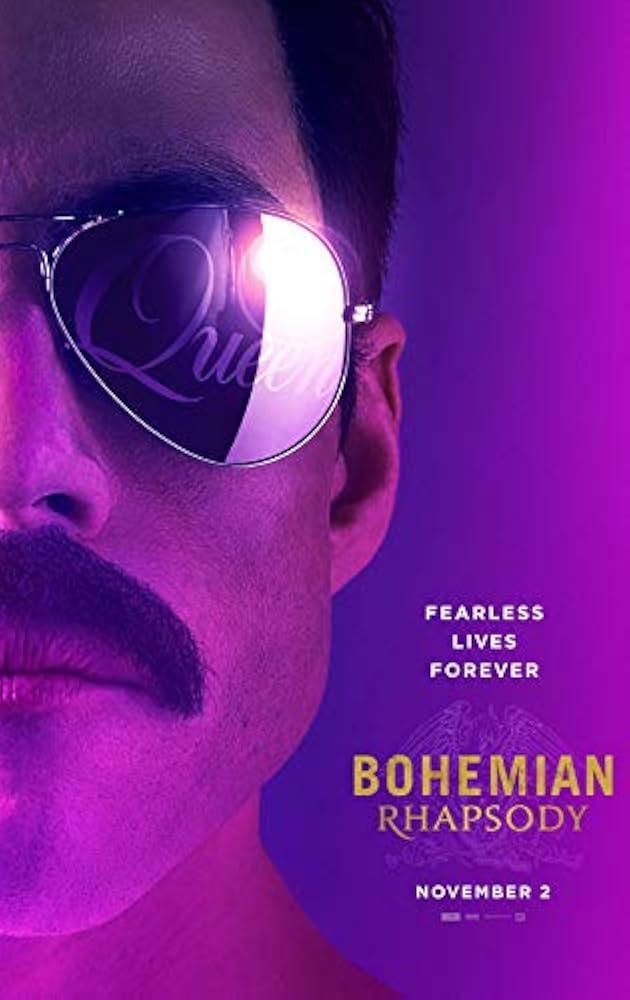 Amazon.com: BOHEMIAN RHAPSODY (2018) Original Authentic Movie Poster 27x40  - Double - Sided - Rami Malek - Lucy Boynton - Queen : Home & Kitchen