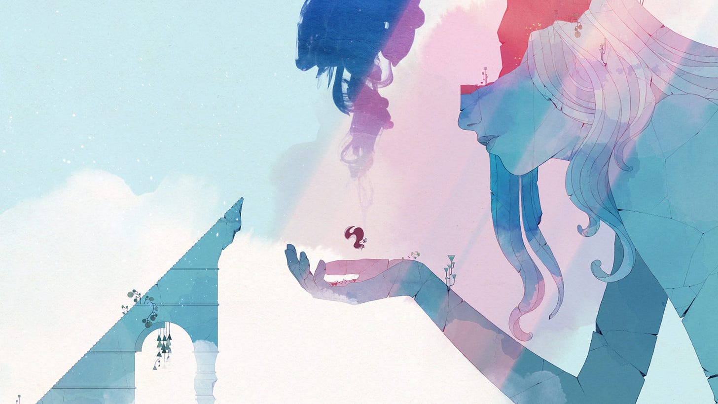 Gris is a game about death (of the author) | by Max Goldstein | Medium
