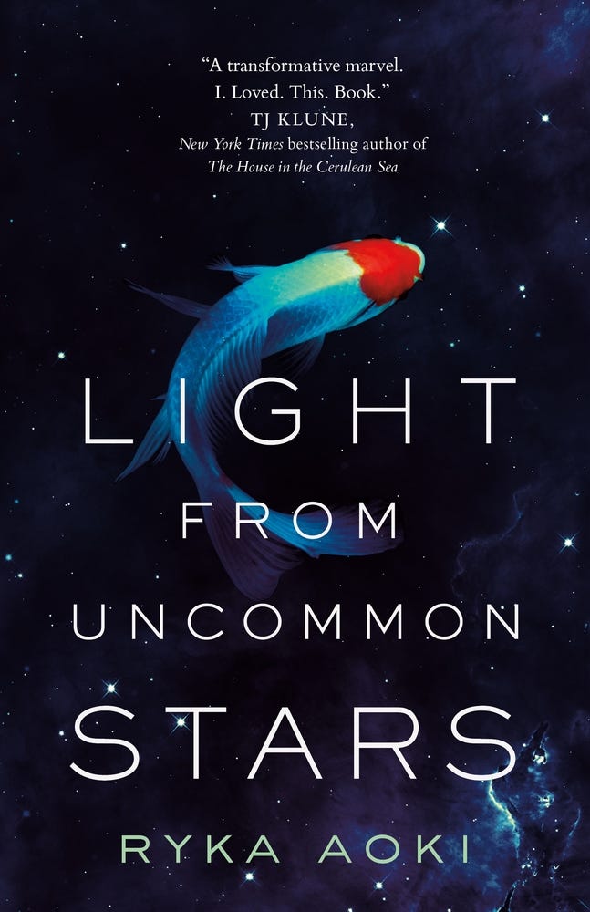 The cover of Light From Uncommon Stars by Ryka Aoki