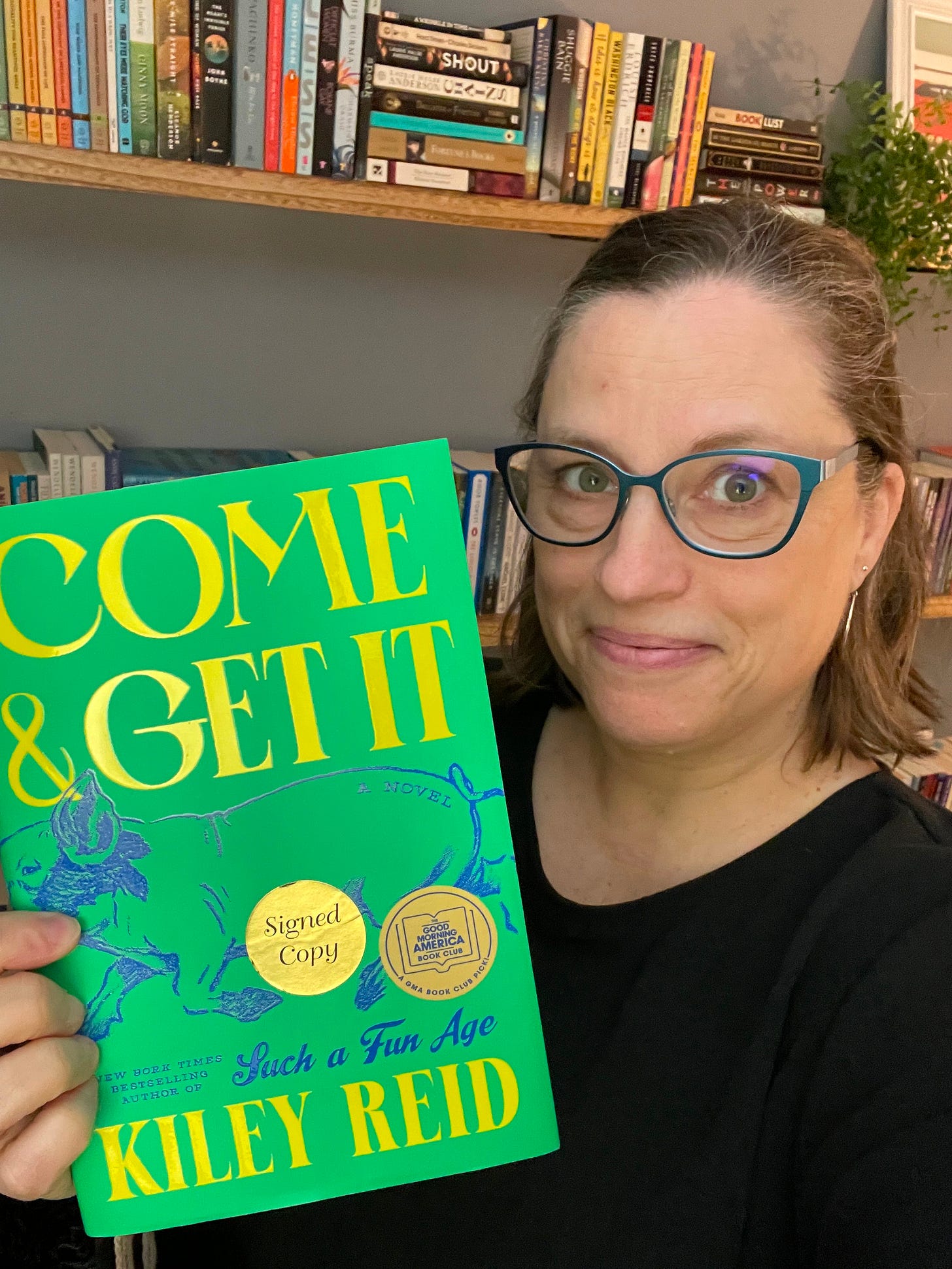 me with the book