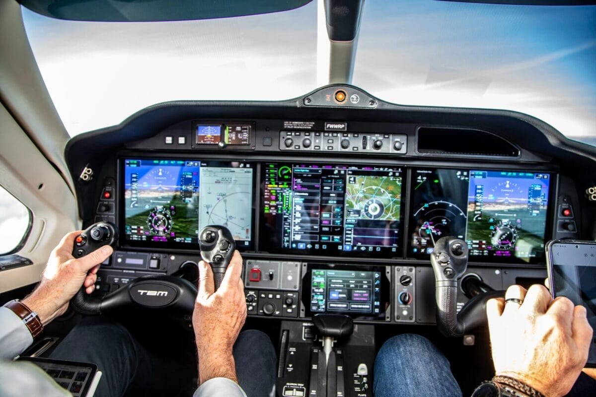 Daher TBM 980 with Garmin G3000 PRIME cockpit