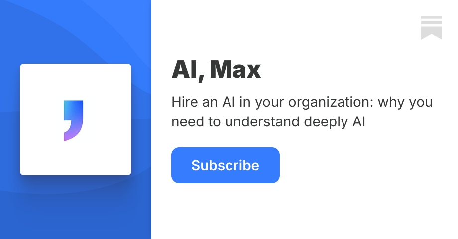 AI, Max | Massimiliano Turazzini | Substack