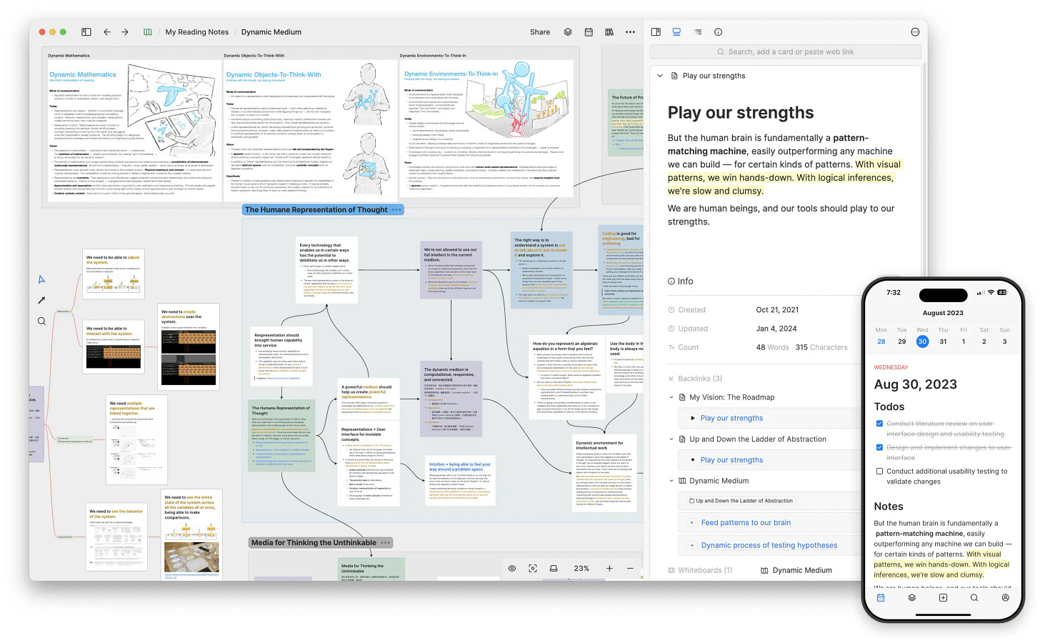 Heptabase Screenshot