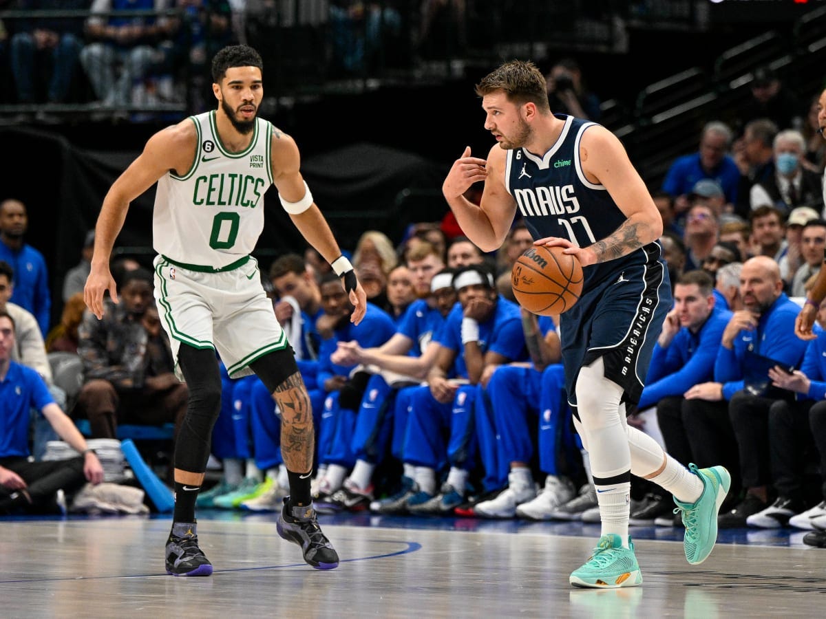Jayson Tatum vs Luka Doncic Rivalry Could Dominate Late 2020s - Sports  Illustrated Boston Celtics News, Analysis and More