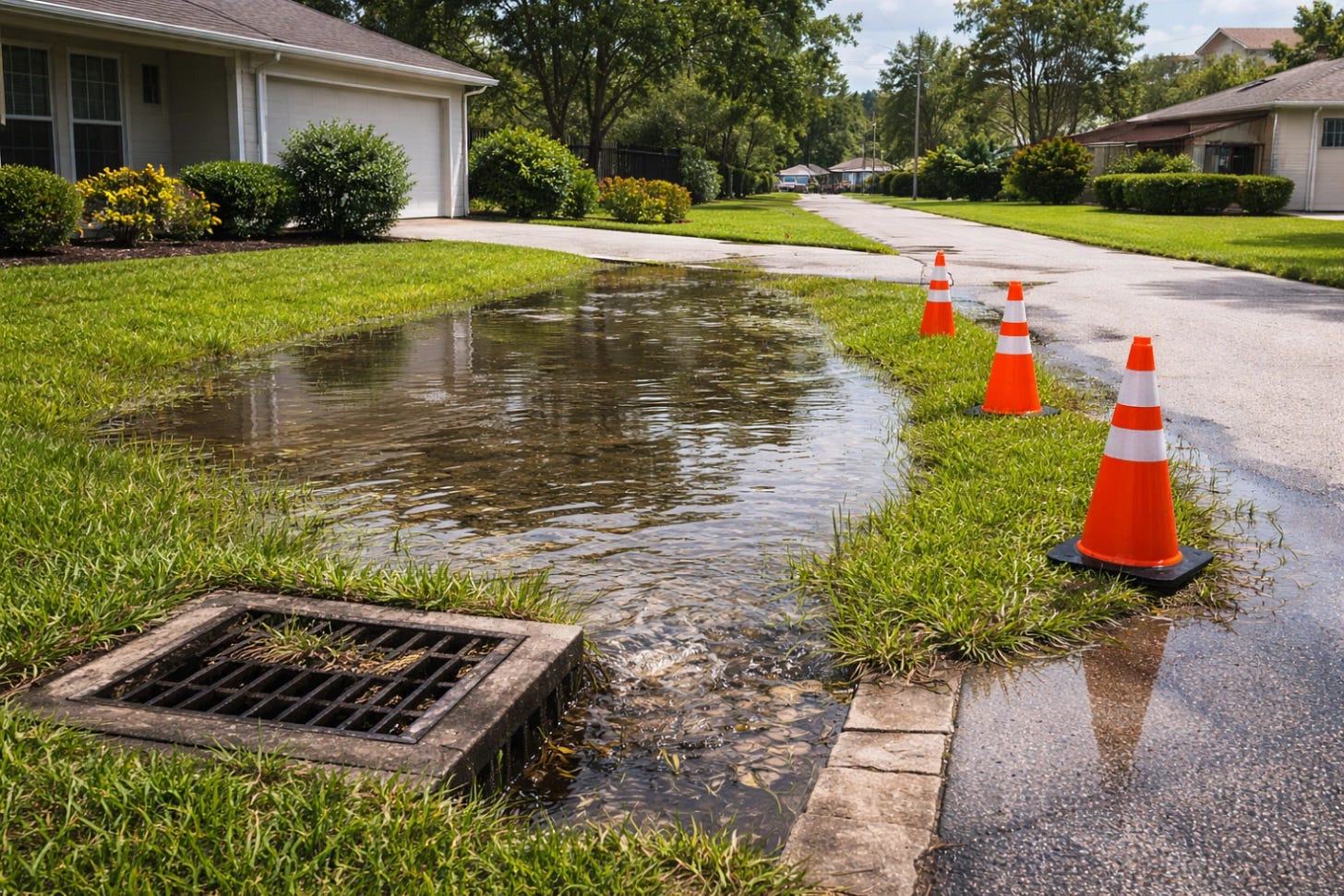 Why Holes Open Near Storm Drains Why Holes Open Near Storm Drains