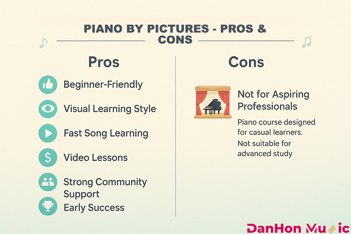 Piano by Pictures pros and cons