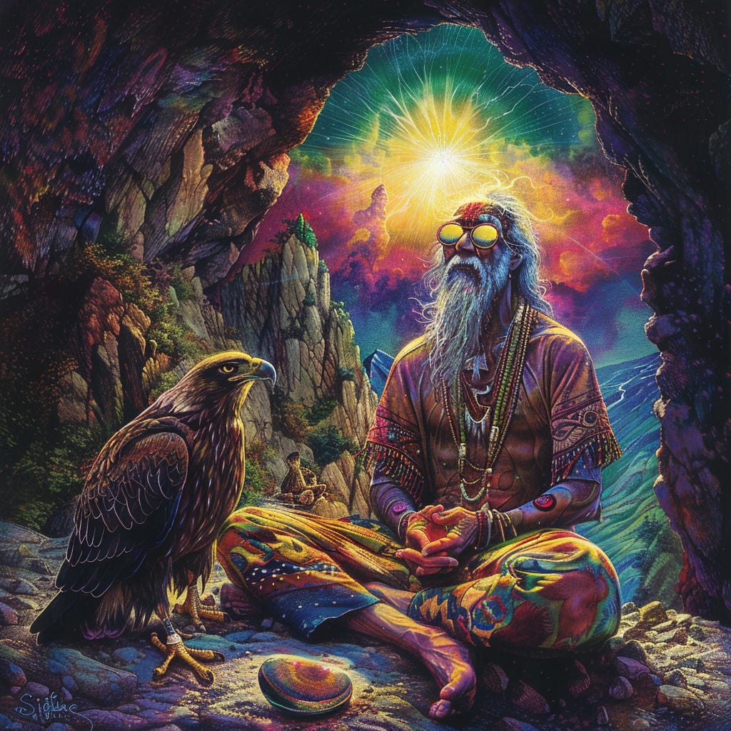 The mystical yogi Shanshek