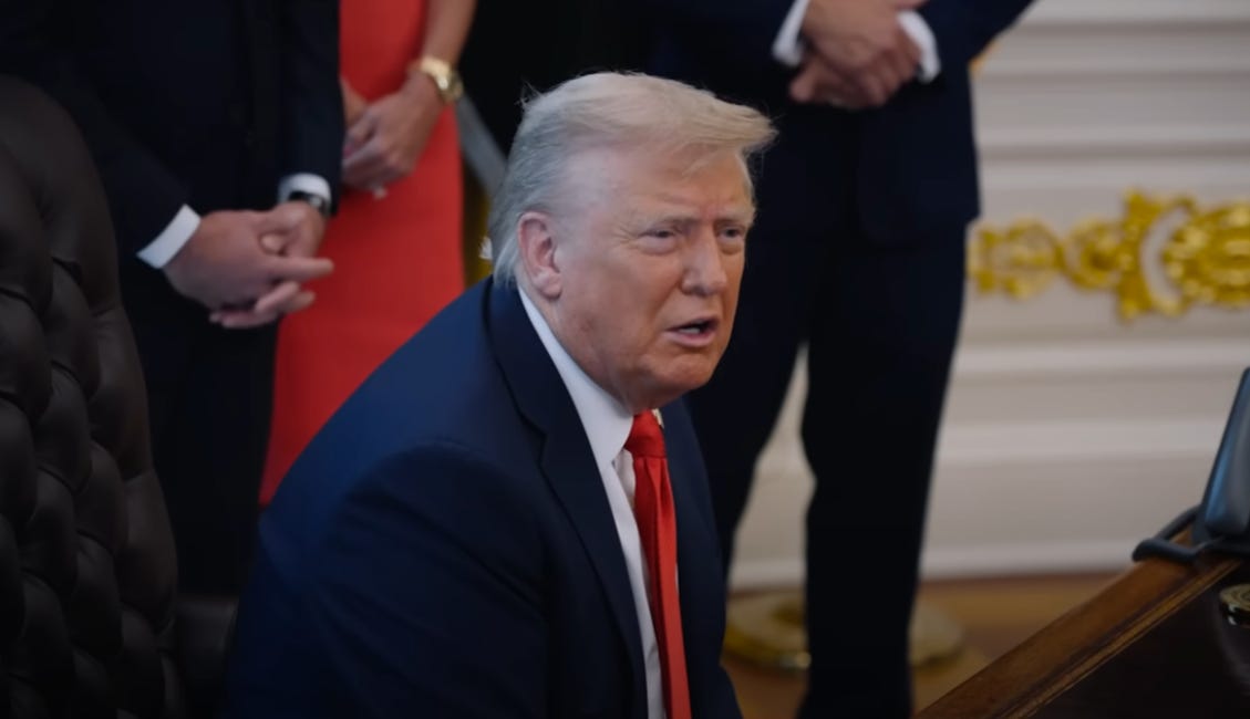 President Donald Trump Weighs In On Cracker Barrel's Brand Suicide