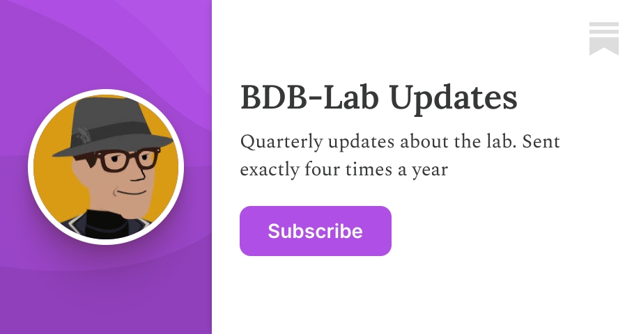 BDB-Lab Updates | Luis Pedro Coelho | Substack