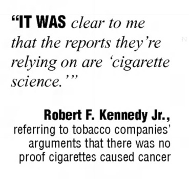 Robert F. Kennedy Jr.: A Kennedy, a Kook...a Candidate?!