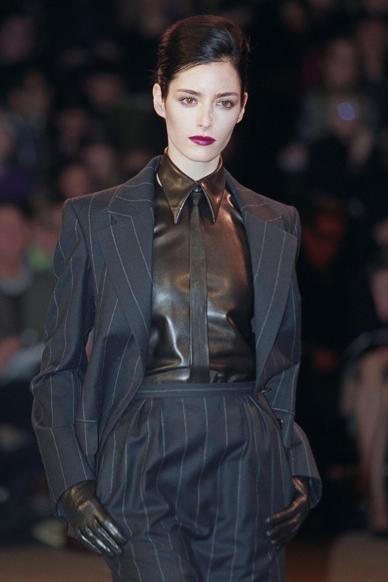 VINTAGE YSL RIVE GAUCHE PARIS Yves Saint Laurent Rive Gauche Vintage Geometric Jacket  main image 2
