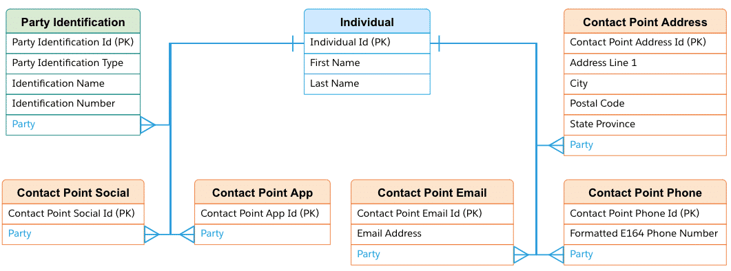 Flow chart of the data mappings required for the CDP application