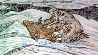 В этом году исполнилось 130 лет со дня рождения Бориса Шергина. Большинству  читателей он известен тем, что по записанной им народной поморской сказке  создан мультфильм «Волшебное кольцо» - Шергин машет нам из «