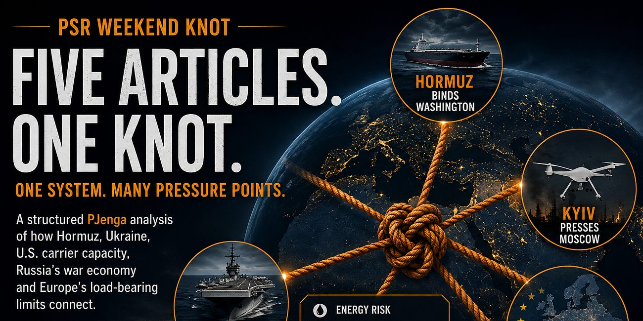 PSR Weekend Knot — Landing Article | Five Articles. One Knot.
