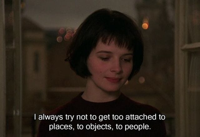 An Instagram  post added by andy on May 08, 2023. The author is @le_cinema_world. May present: photo caption, the unbearable lightness of being, forehead, nose, face.