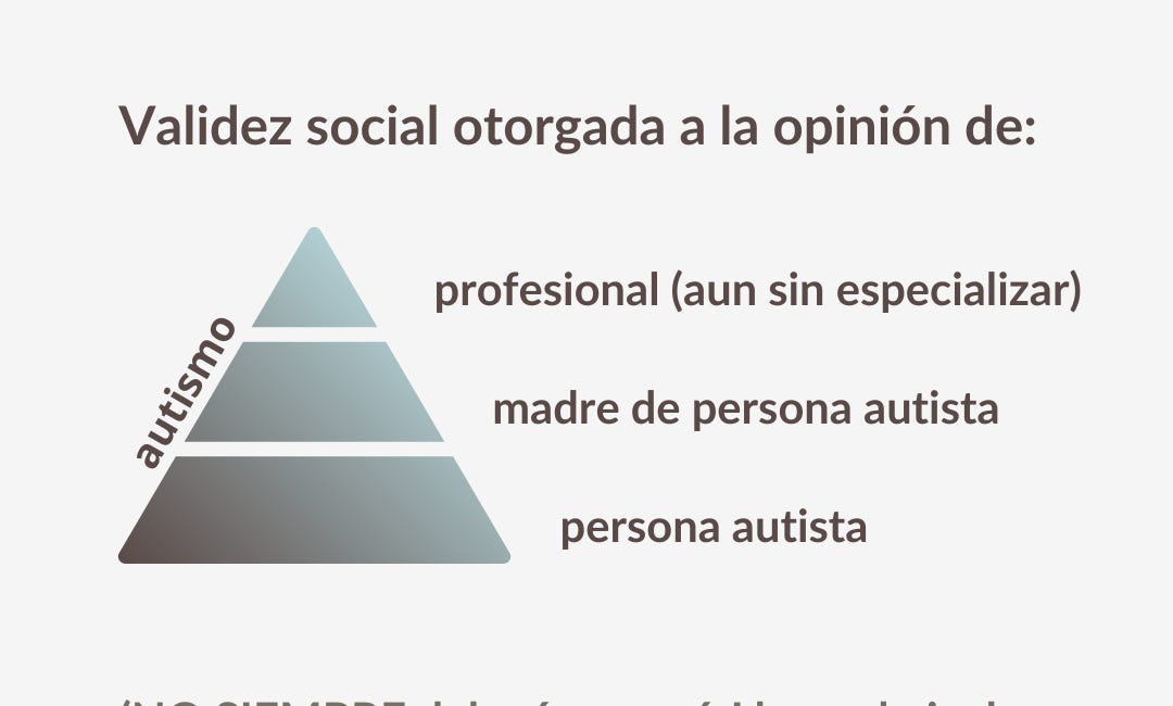 Usurpación de la voz autista