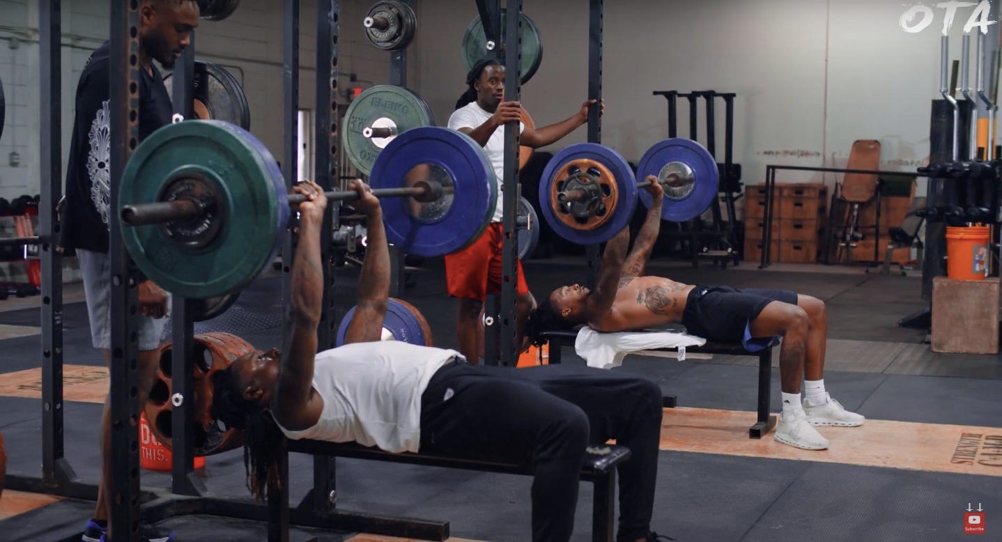 NFL Upper Body Strength Workout - Overtime Athletes Blog NFL Upper Body Strength Workout - Overtime Athletes Blog